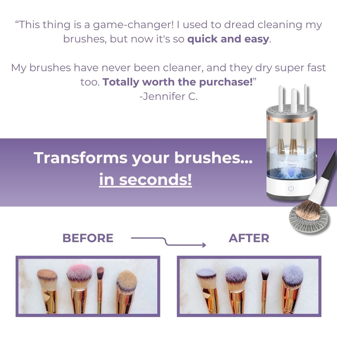 Electric Makeup Brush Cleaner